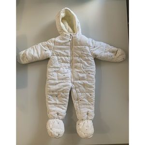 Oshkosh one-piece snowsuit girl toddle 18M